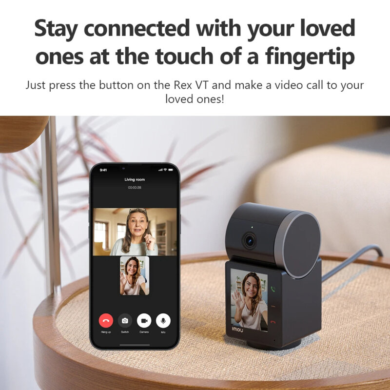 Camera supraveghere interior smart Imou, IPC-S2VBP-5M0WR