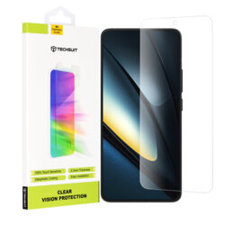 Folie sticla Xiaomi Poco F6 Pro Techsuit Clear Vision Glass, transparenta