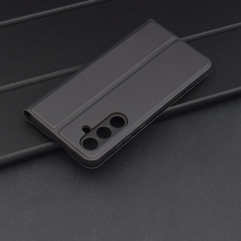 Husa Samsung Galaxy A35 5G Techsuit Magskin Book, negru