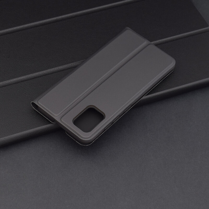 Husa Samsung Galaxy A51 4G Techsuit Magskin Book, negru