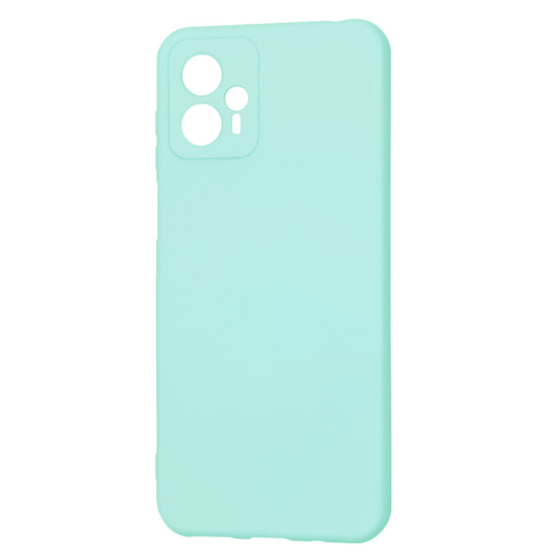 Husa silicon Motorola Moto G23 Techsuit SoftFlex, turcoaz
