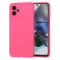 Husa silicon Motorola Moto G23 Techsuit SoftFlex, fucsia