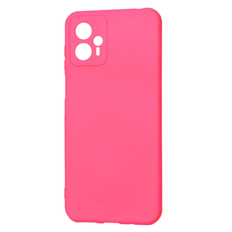 Husa silicon Motorola Moto G23 Techsuit SoftFlex, fucsia