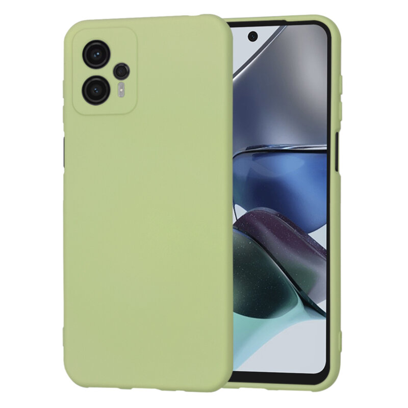 Husa silicon Motorola Moto G23 Techsuit SoftFlex, verde