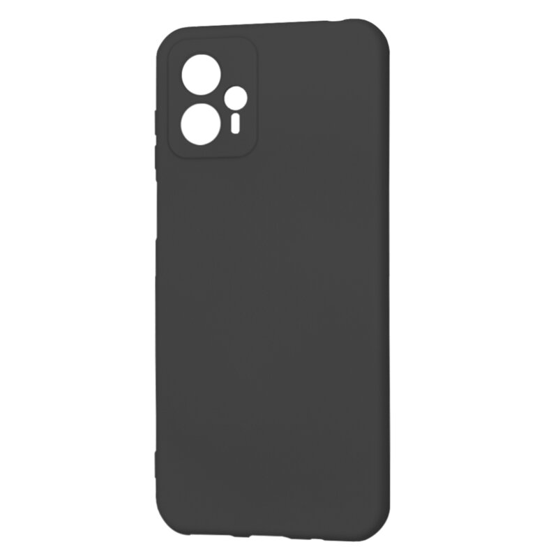 Husa silicon Motorola Moto G23 Techsuit SoftFlex, negru