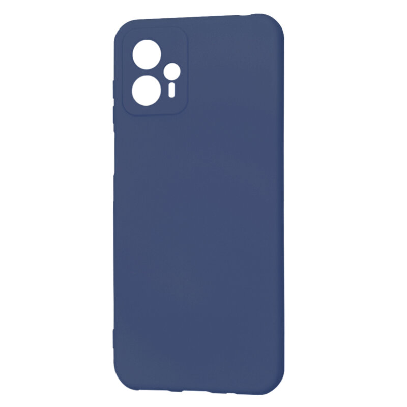 Husa silicon Motorola Moto G13 Techsuit SoftFlex, bleumarin