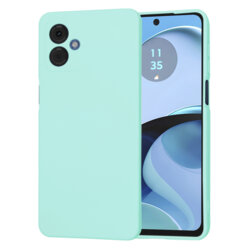 Husa silicon Motorola Moto G14 Techsuit SoftFlex, turcoaz