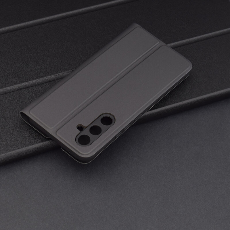 Husa Samsung Galaxy A54 Techsuit Magskin Book, negru