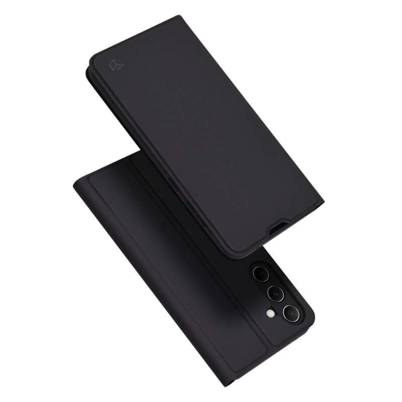 Husa Samsung Galaxy A55 5G Techsuit Magskin Book, negru