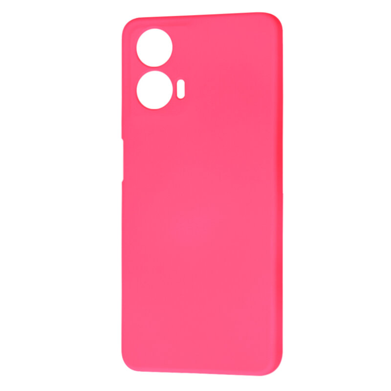 Husa silicon Motorola Moto G24 Power Techsuit SoftFlex, fucsia