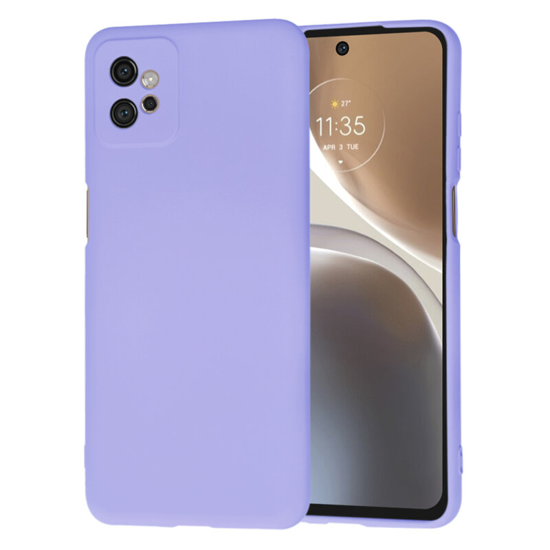 Husa silicon Motorola Moto G32 Techsuit SoftFlex, violet