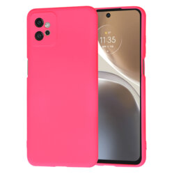 Husa silicon Motorola Moto G32 Techsuit SoftFlex, fucsia