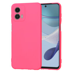 Husa silicon Motorola Moto G53 Techsuit SoftFlex, fucsia
