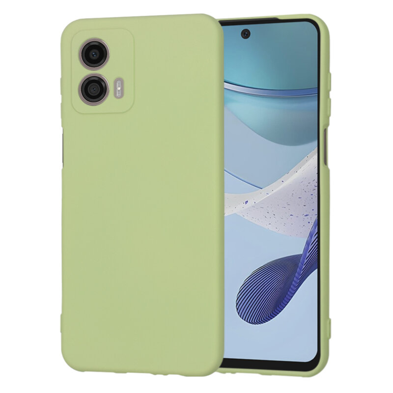 Husa silicon Motorola Moto G53 Techsuit SoftFlex, verde
