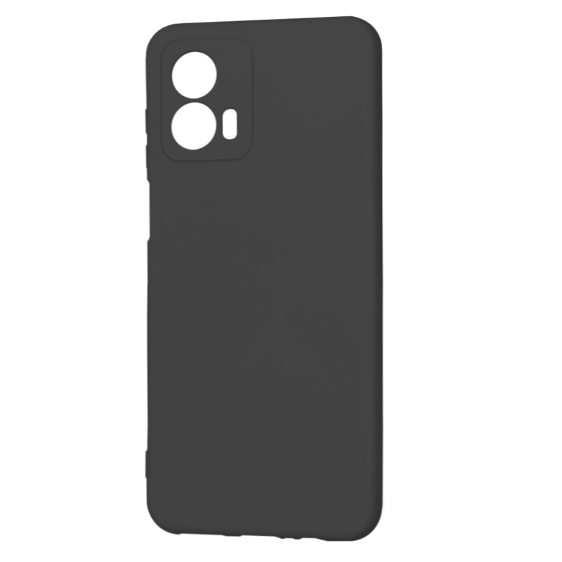 Husa silicon Motorola Moto G53 Techsuit SoftFlex, negru
