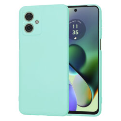 Husa silicon Motorola Moto G54 Techsuit SoftFlex, turcoaz