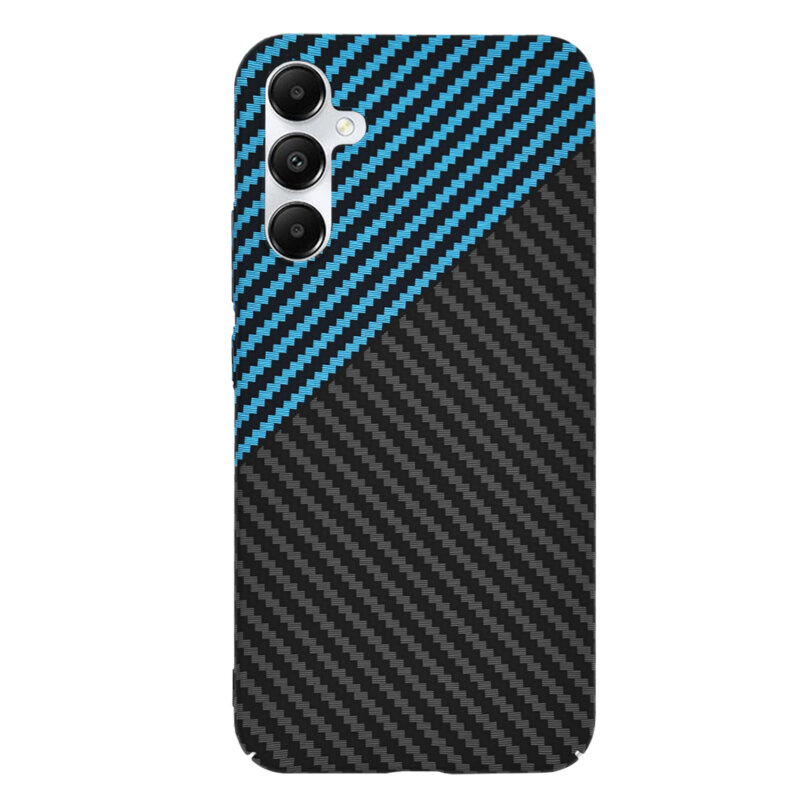 Husa Samsung Galaxy A05s Techsuit Carbonite FiberShell, bleu