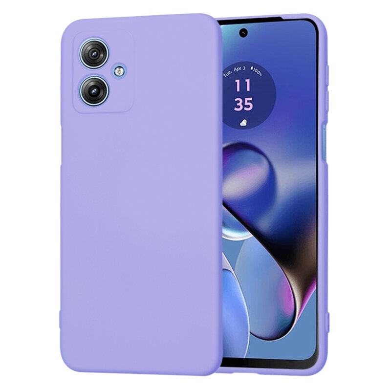 Husa silicon Motorola Moto G64 Techsuit SoftFlex, violet