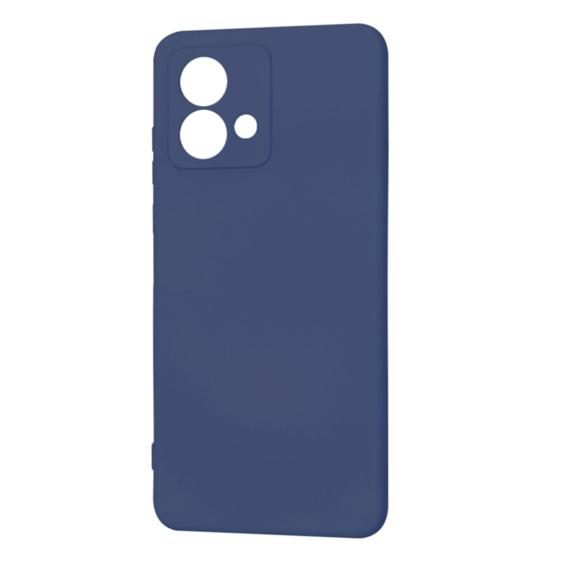 Husa silicon Motorola Moto G84 Techsuit SoftFlex, bleumarin