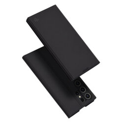 Husa Samsung Galaxy S23 Ultra Techsuit Magskin Book, negru