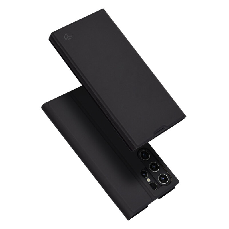 Husa Samsung Galaxy S23 Ultra Techsuit Magskin Book, negru