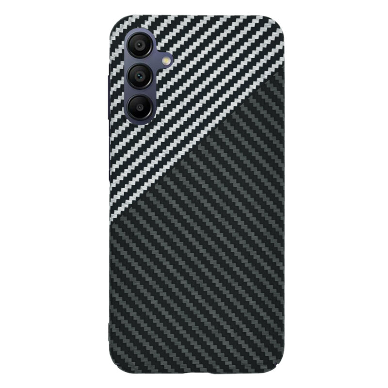 Husa Samsung Galaxy A15 4G Techsuit Carbonite FiberShell, gri