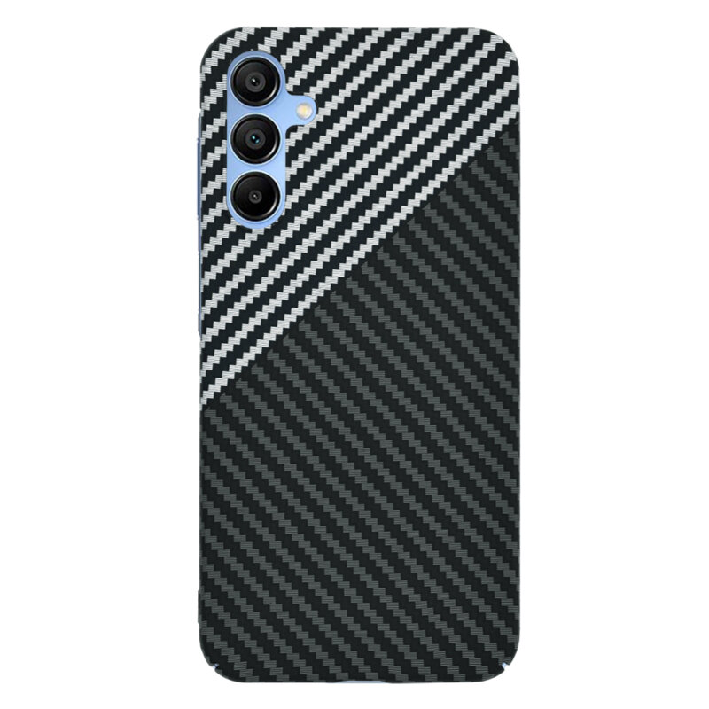 Husa Samsung Galaxy A15 5G Techsuit Carbonite FiberShell, gri