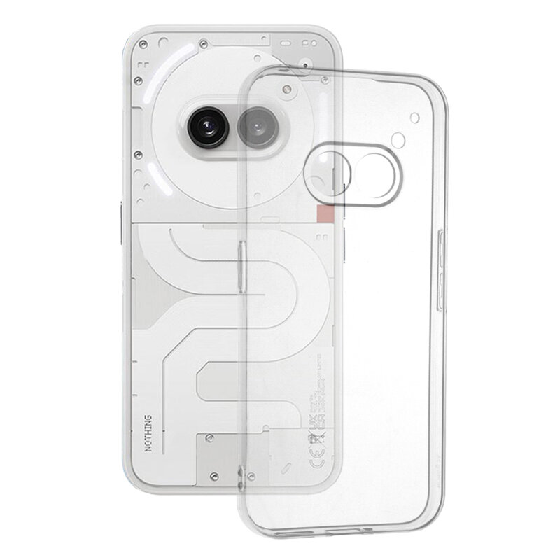 Husa Nothing Phone (2a) Plus Techsuit Clear Silicone, transparenta