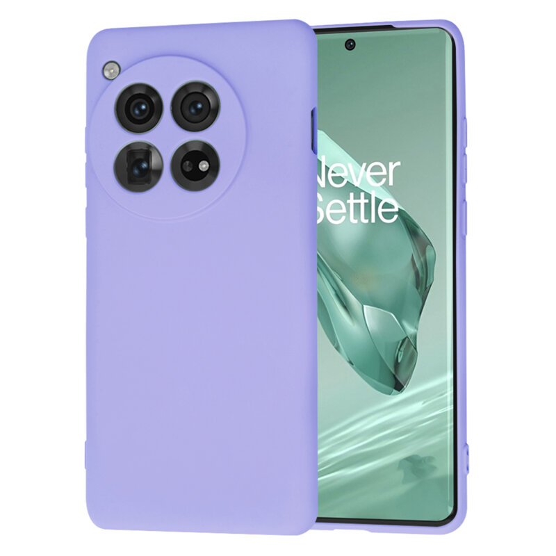 Husa silicon OnePlus 12 Techsuit SoftFlex, violet