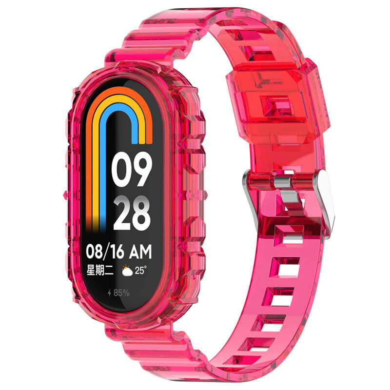 Bratara Xiaomi Mi Band 9 NFC Techsuit, rosu, W017