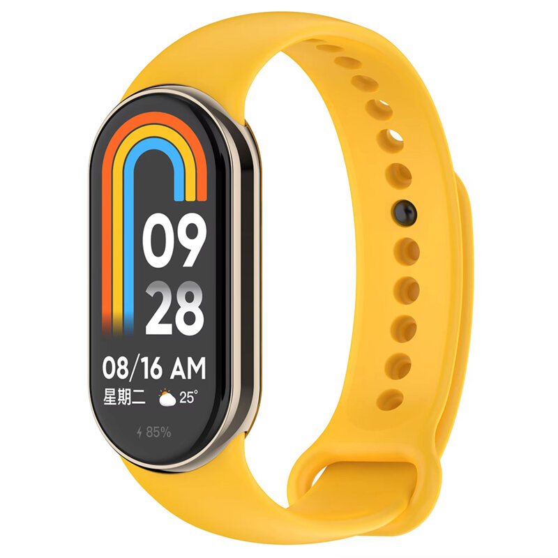 Bratara Xiaomi Mi Band 9 NFC Techsuit, galben, W014