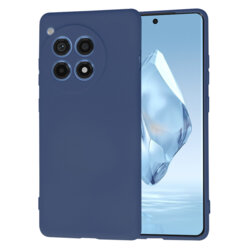 Husa silicon OnePlus 12R Techsuit SoftFlex, bleumarin