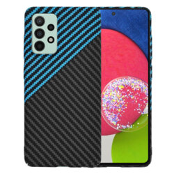 Husa Samsung Galaxy A52s 5G Techsuit Carbonite FiberShell, bleu