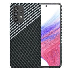 Husa Samsung Galaxy A53 5G Techsuit Carbonite FiberShell, gri