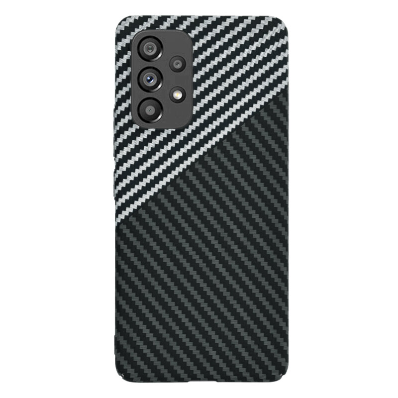 Husa Samsung Galaxy A53 5G Techsuit Carbonite FiberShell, gri