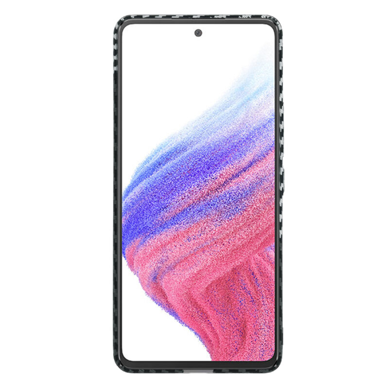 Husa Samsung Galaxy A53 5G Techsuit Carbonite FiberShell, gri
