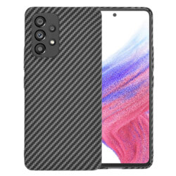 Husa Samsung Galaxy A53 5G Techsuit Carbonite FiberShell, negru