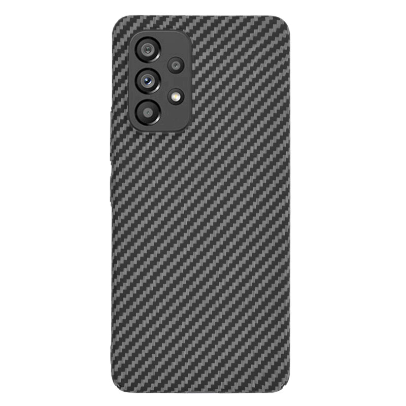 Husa Samsung Galaxy A53 5G Techsuit Carbonite FiberShell, negru