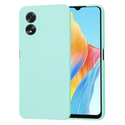 Husa silicon Oppo A18 Techsuit SoftFlex, turcoaz
