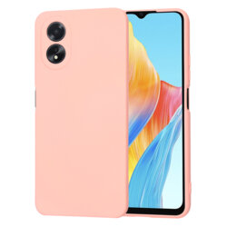 Husa silicon Oppo A18 Techsuit SoftFlex, roz