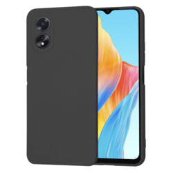 Husa silicon Oppo A18 Techsuit SoftFlex, negru