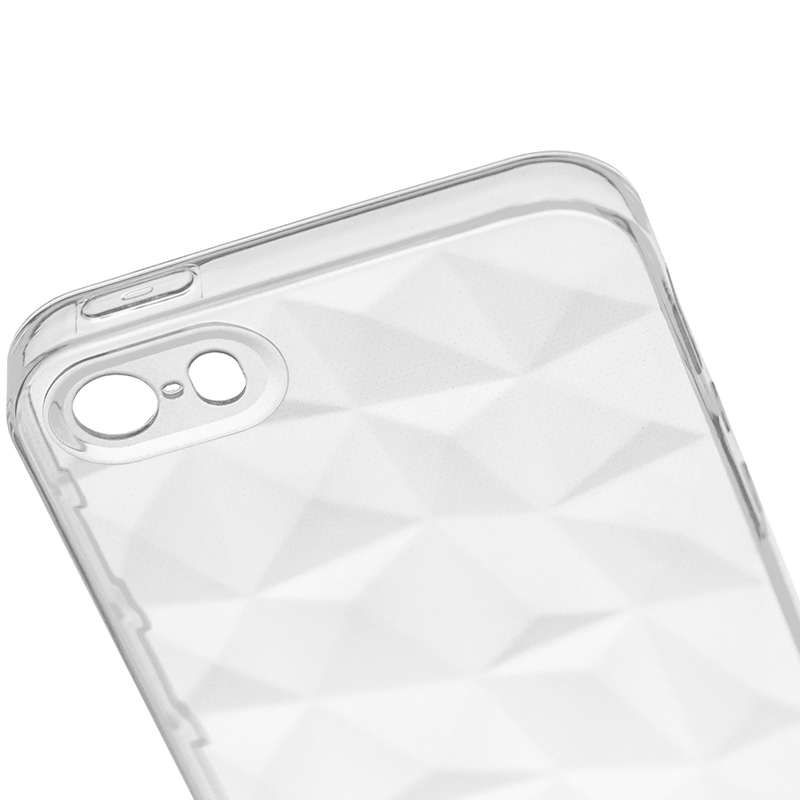 Husa Apple iPhone SE, 5, 5S Silicon TPU Prism - Clear