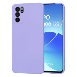 Husa silicon Oppo Reno6 5G Techsuit SoftFlex, violet