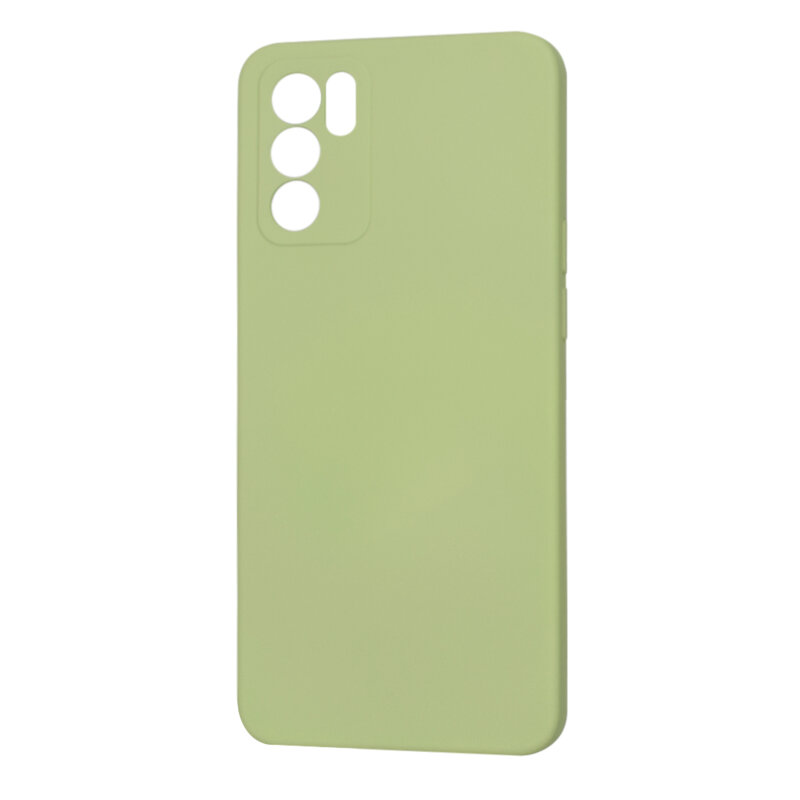Husa silicon Oppo Reno6 5G Techsuit SoftFlex, verde