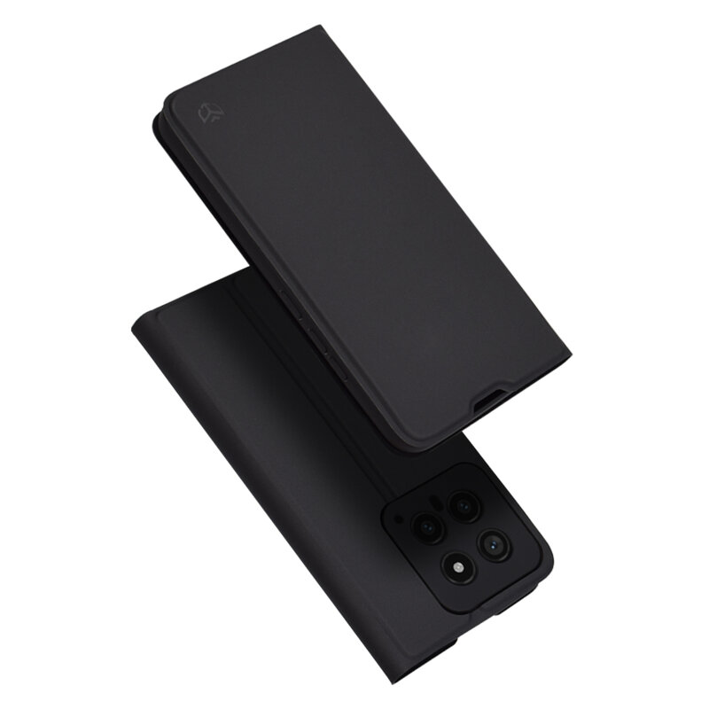 Husa Xiaomi 14 Techsuit Magskin Book, negru