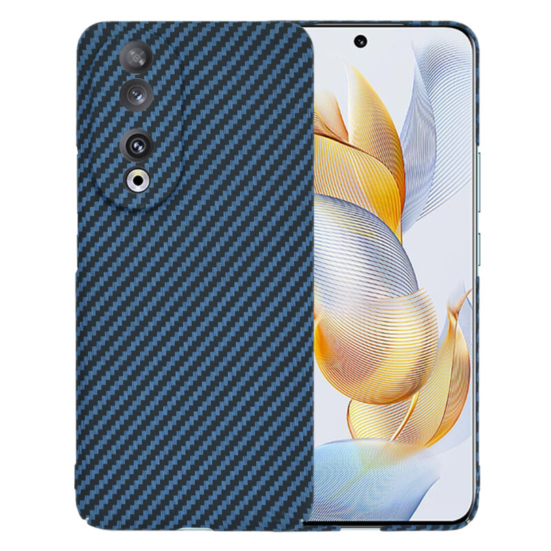 Husa Honor 90 Techsuit Carbonite FiberShell, cyan