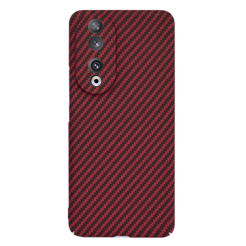 Husa Honor 90 Techsuit Carbonite FiberShell, rosu