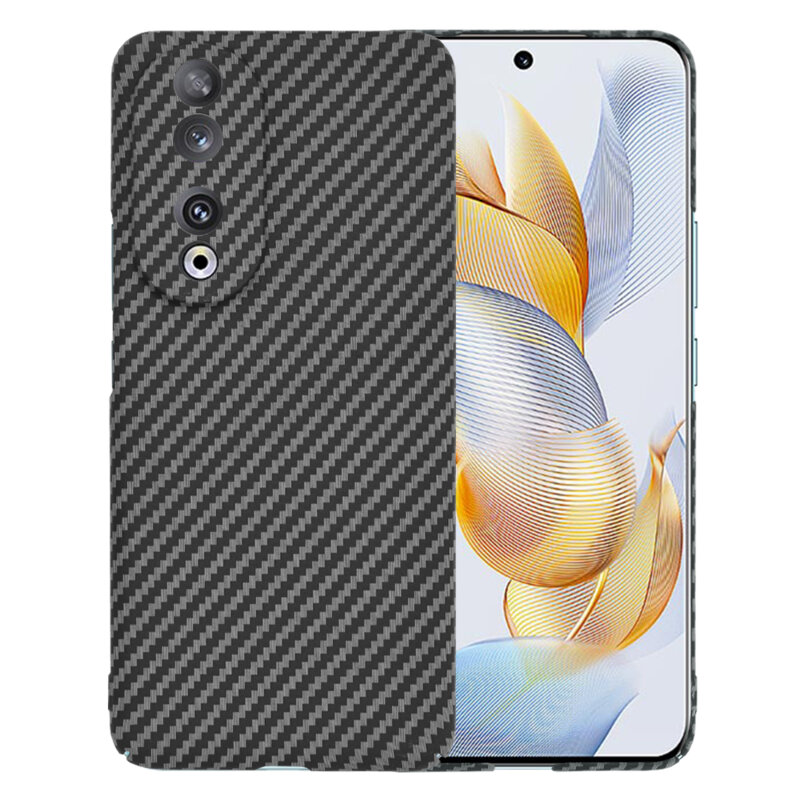 Husa Honor 90 Techsuit Carbonite FiberShell, negru