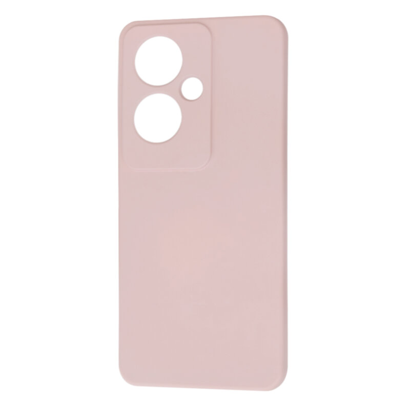 Husa silicon Oppo Reno11 F Techsuit SoftFlex, roz pudra