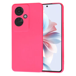 Husa silicon Oppo Reno11 F Techsuit SoftFlex, fucsia